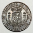 10 CÉNTIMOS DE PESETA CARLOS VII1875 BÉLGICA