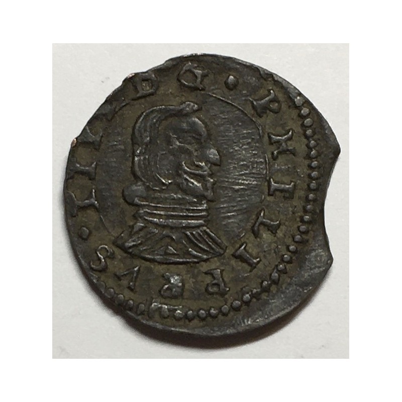 8 MARAVEDIS FELIPE IV 1661 MADRID