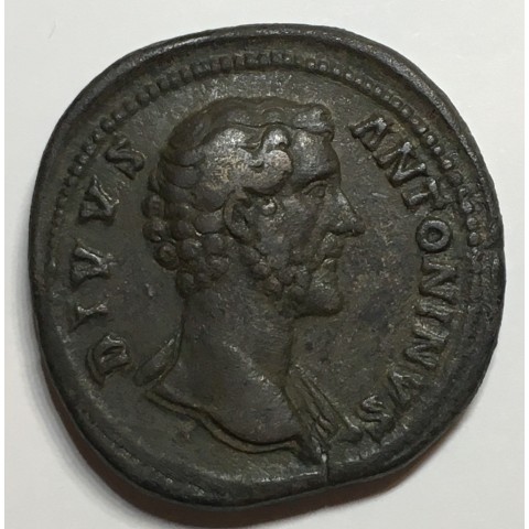SESTERCIO ANTONINO PIO (CONSECRATIO)