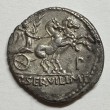 DENARIO R.P. ROMANA SERVILIA