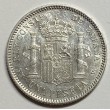 1 PESETA ALFONSO XIII 1904 04*