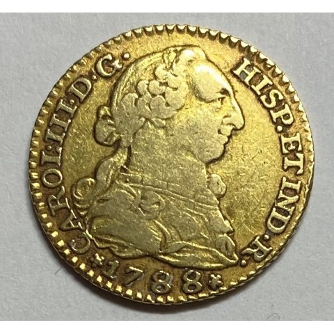 1 ESCUDO CARLOS III 1788 MADRID