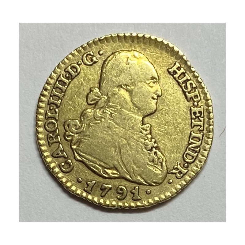 1 ESCUDO CARLOS IV 1791 MADRID