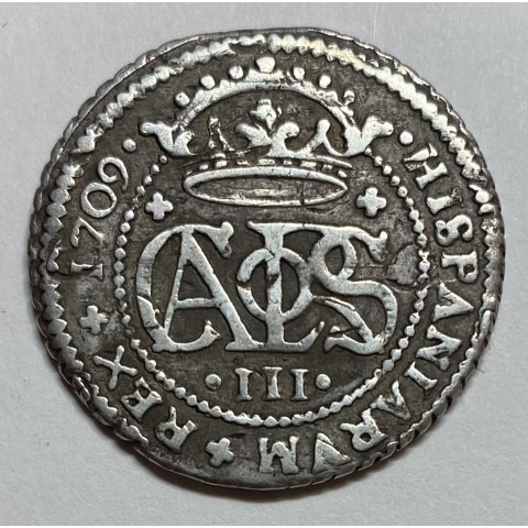 2 REALES CARLOS III 1709 (EL PRETENDIENTE)