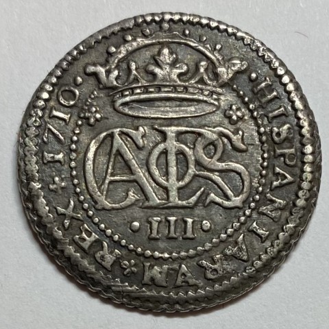 2 REALES CARLOS III 1710 (EL PRETENDIENTE)