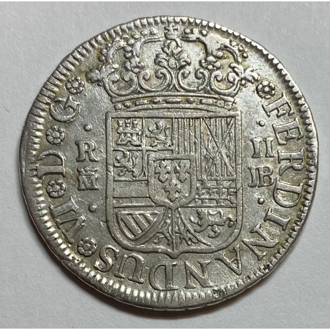 2 REALES FERNANDO VI 1758 MADRID