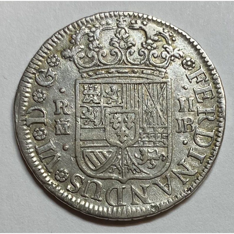 2 REALES FERNANDO VI 1758 MADRID