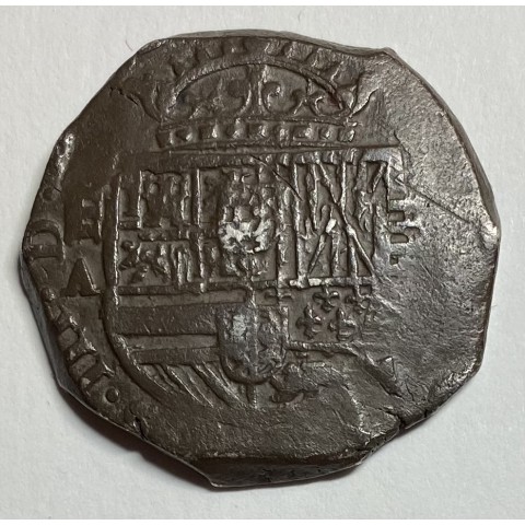 4 REALES FELIPE III SEGOVIA 1611-1612 (macuquina)