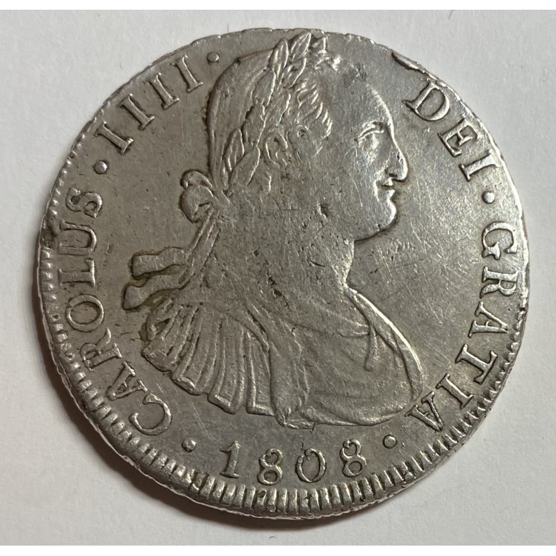 8 REALES CARLOS IV 1808 POTOSÍ