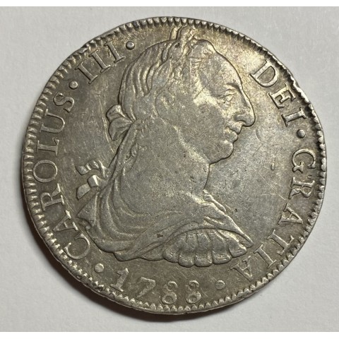 8 REALES CARLOS III 1788 MÉJICO