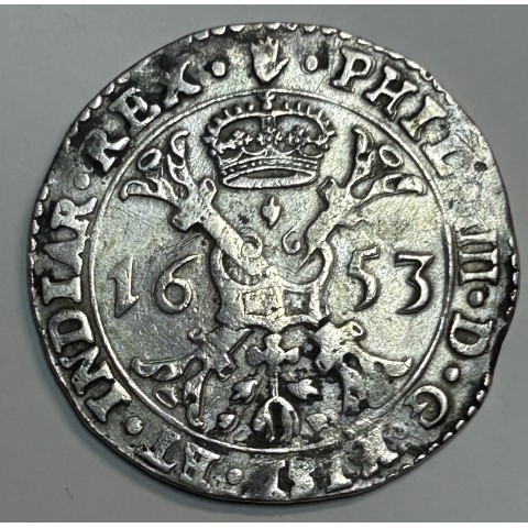 1 PATAGÓN FELIPE IV 1653 AMBERES