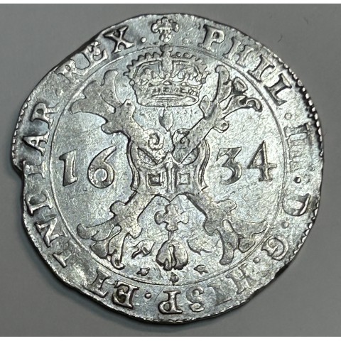 1 PATAGÓN FELIPE IV 1634 BRUSELAS
