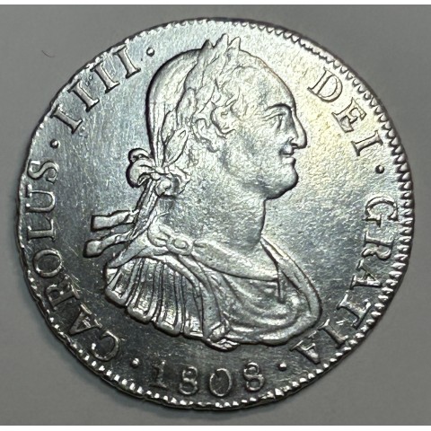 4 REALES CARLOS IV 1808 POTOSÍ