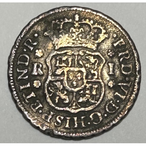 1 REAL FERNANDO VI 1751 MÉJICO