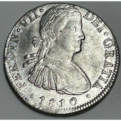 8 REALES FERNANDO VII 1810 MÉJICO