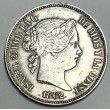 20 REALES ISABEL II 1862 SEVILLA